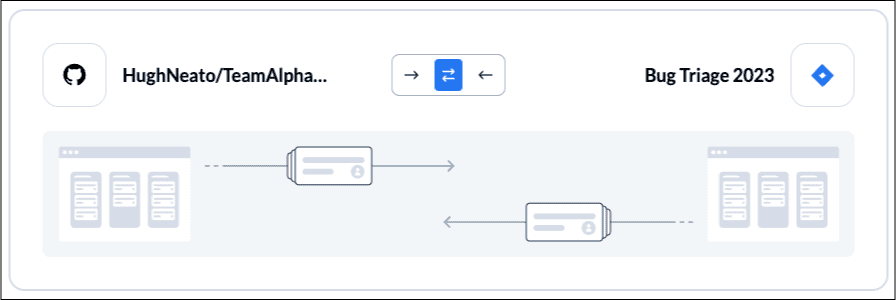 Définir une direction de flux pour la création de tickets et la synchronisation entre Jira et GitHub